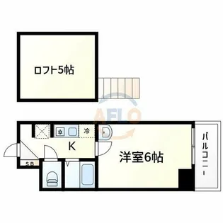オーナーズマンション昭和町【6階】の間取り