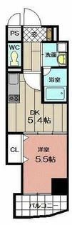 THE SQUARE・Club Residence【9階】の間取り