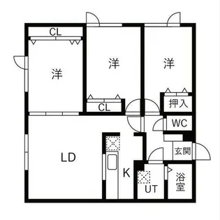 グランパ81【301号室】の間取り
