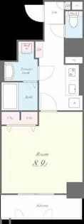 ピタゴラ箱崎【401号室】の間取り