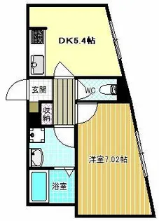 ハイツまほろば【2階】の間取り