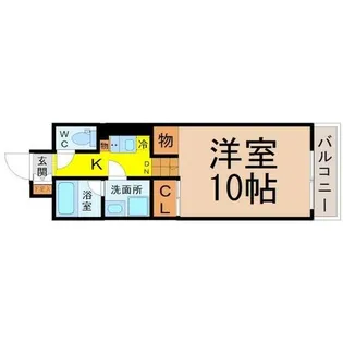 ドゥーエ千種【10階】の間取り