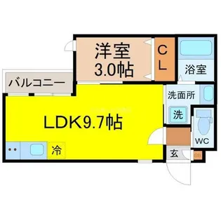 Warren morimakitownⅡ【1階】の間取り