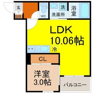 Ratcliffe【2階】の間取り