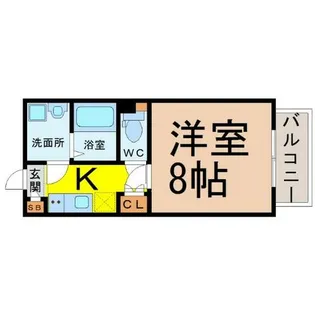 シュトラール千代田【2階】の間取り
