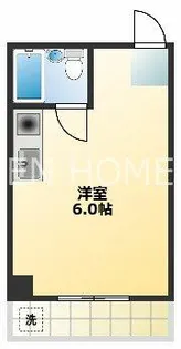 プレアール日本橋【401号室】の間取り