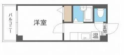 シティライフエステート難波南【10階】の間取り