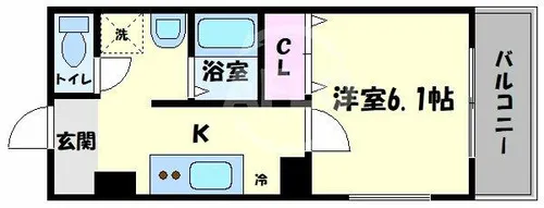 みおつくし杭全【3階】の間取り