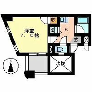 愛知県名古屋市中区千代田1丁目【マンション】の間取り