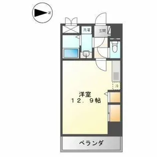 1Rの間取り画像