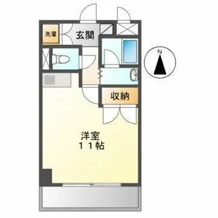 メゾンドプルミエール【4階】の間取り