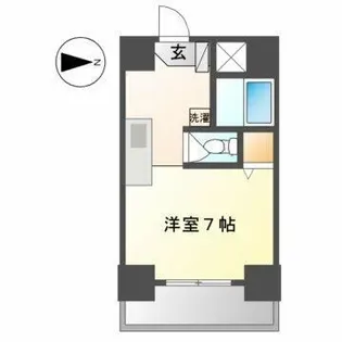 オーシャンハイツ栄【3階】の間取り