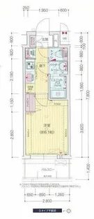 プレサンス太閤通ファシール【2階】の間取り