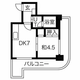 アルファスクエア麻生【6階】の間取り