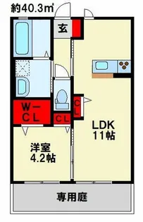 SunFit行事【1階】の間取り