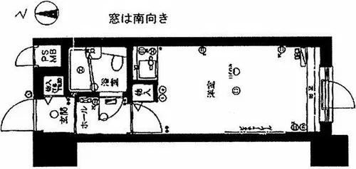 ダイアパレス大通第2【1階】の間取り