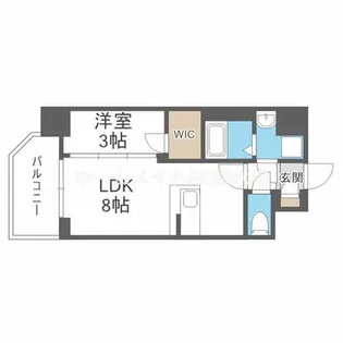 エスリード大阪城EAST【2階】の間取り