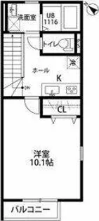 Nob コリーヌ Ⅱ【2階】の間取り