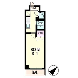 アートプラザ野路【2階】の間取り