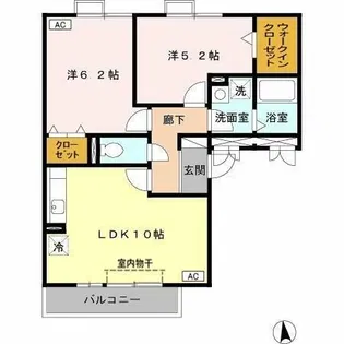 リオン【3階】の間取り