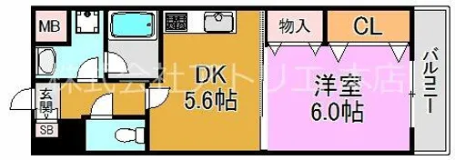 パインクレスト【3階】の間取り