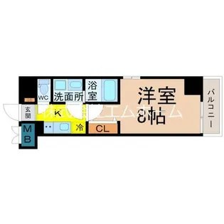 愛知県名古屋市西区新道2丁目【マンション】の間取り