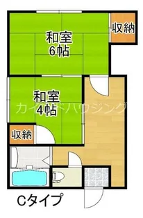 大阪ヨーグルトン【4階】の間取り