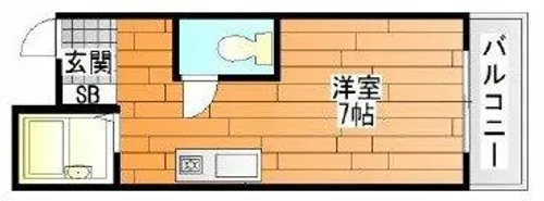 レイナ・ピノ道明寺【3階】の間取り