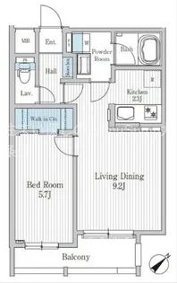 モクシオン大阪ベイ【301号室】の間取り