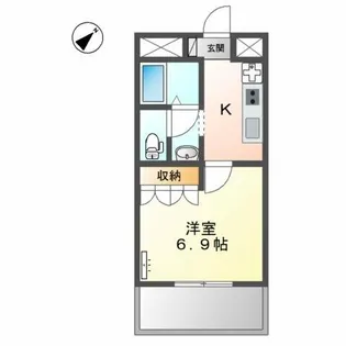 ファンタジアⅡ【1階】の間取り