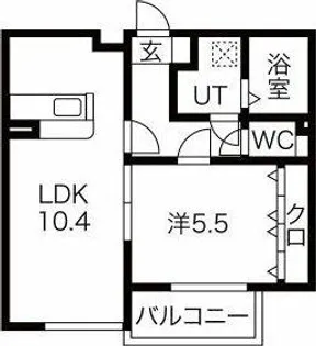スペランツァ【1階】の間取り