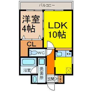 東桜コート【8階】の間取り