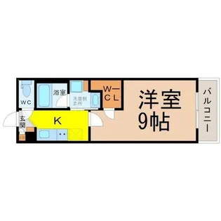 メイプルコート泉【8階】の間取り