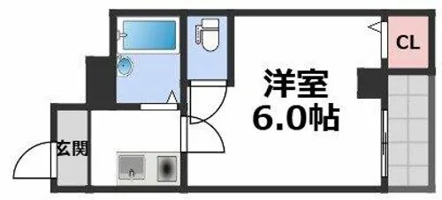 ロイヤルメゾン生野【2階】の間取り