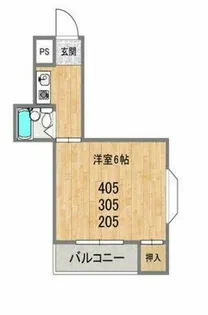 大宝 サングランデ永和【2階】の間取り