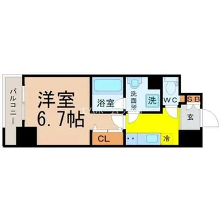 PULCHRA OZONE(プルクラ大曽根)【8階】の間取り