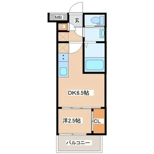 セレニテ中崎町リアン【13階】の間取り