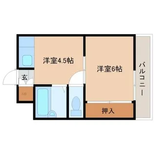 アーク上ノ島【3階】の間取り