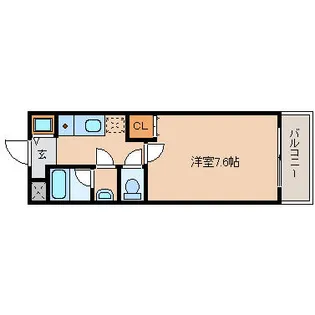 シェリール武庫之荘【2階】の間取り