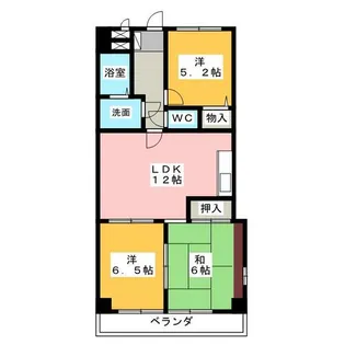 グレイシャス・U【4階】の間取り