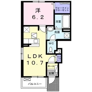 プログレスⅢ【1階】の間取り