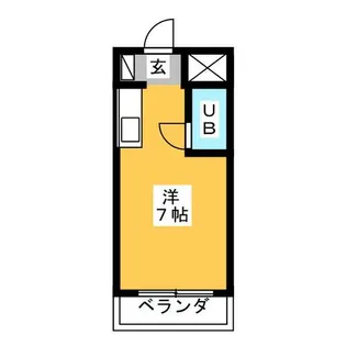 パリーマンション【4階】の間取り
