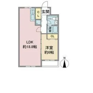 パークマノア【1階】の間取り