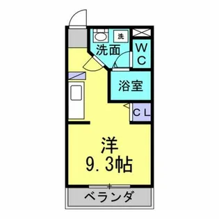シャトレー平島【204号室】の間取り
