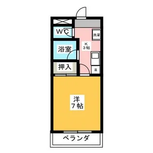 フィオーレ88【2階】の間取り