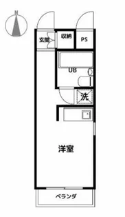 ステップ21【C-4号室】の間取り