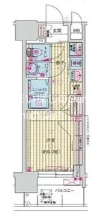 プレサンス大正エミナンス【3階】の間取り