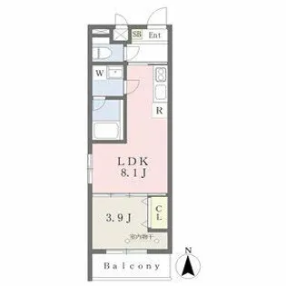 MOVE一宮WEST【1階】の間取り