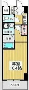 サウス名駅【6階】の間取り