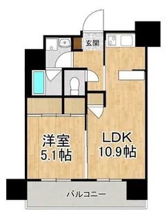 レガーロ大津なぎさ公園【5階】の間取り